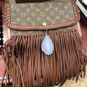 Revamped Upcycled Louis Vuitton w/ removable strap